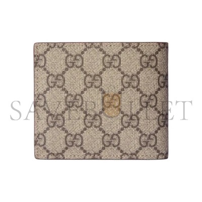 GUCCI BROWN INTERIOR GG COIN WALLET 768244 (21*9cm)